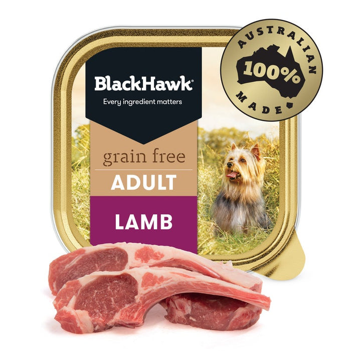 Black Hawk Grain Free Wet Dog Food Adult Lamb Canned