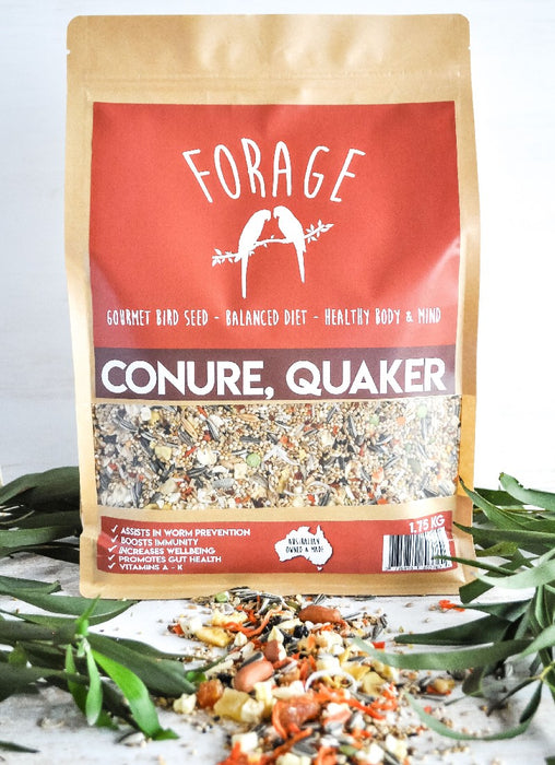 Forage Conure and Quaker Gourmet Bird Seed