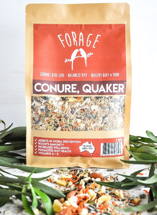 Forage Conure and Quaker Gourmet Bird Seed