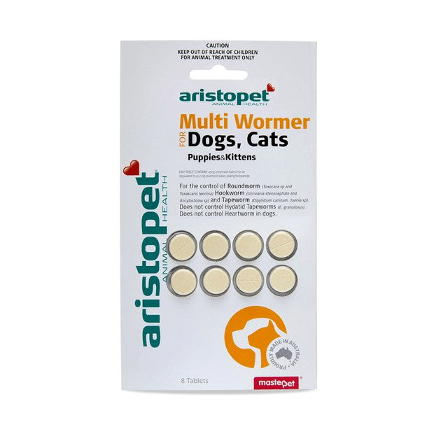 Aristopet Multiwormer Tablets Dog Cat