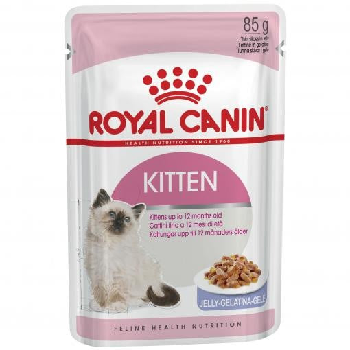 Royal Canin Kitten Instinctive Jelly Wet Cat Food Pouches