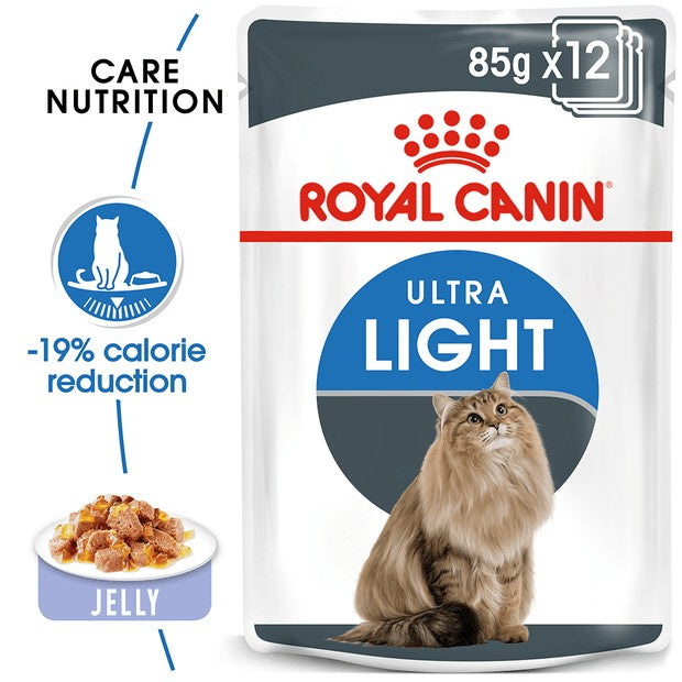 Royal Canin Ultra Light Jelly Wet Cat Food Pouches
