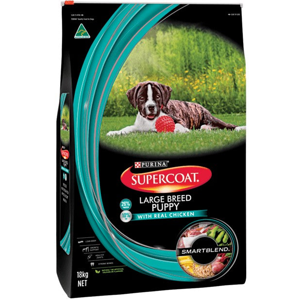 Supercoat Dry Dog Food Large Breed Puppy Chicken