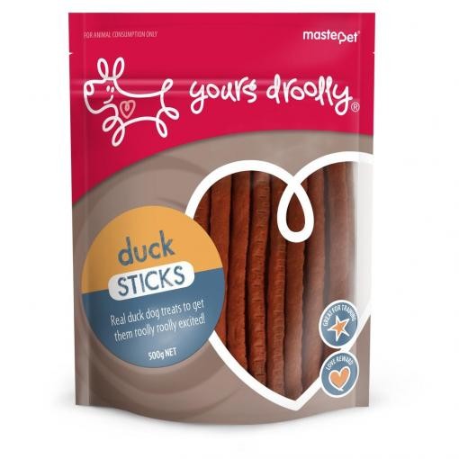 Yours Droolly Treats Duck Sticks