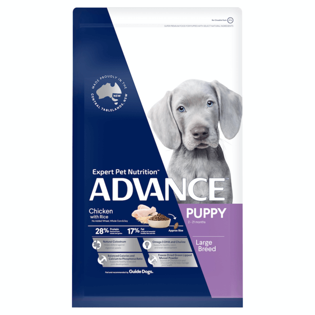 Advance Dry Dog Food Puppy Growth Large Breed Chicken