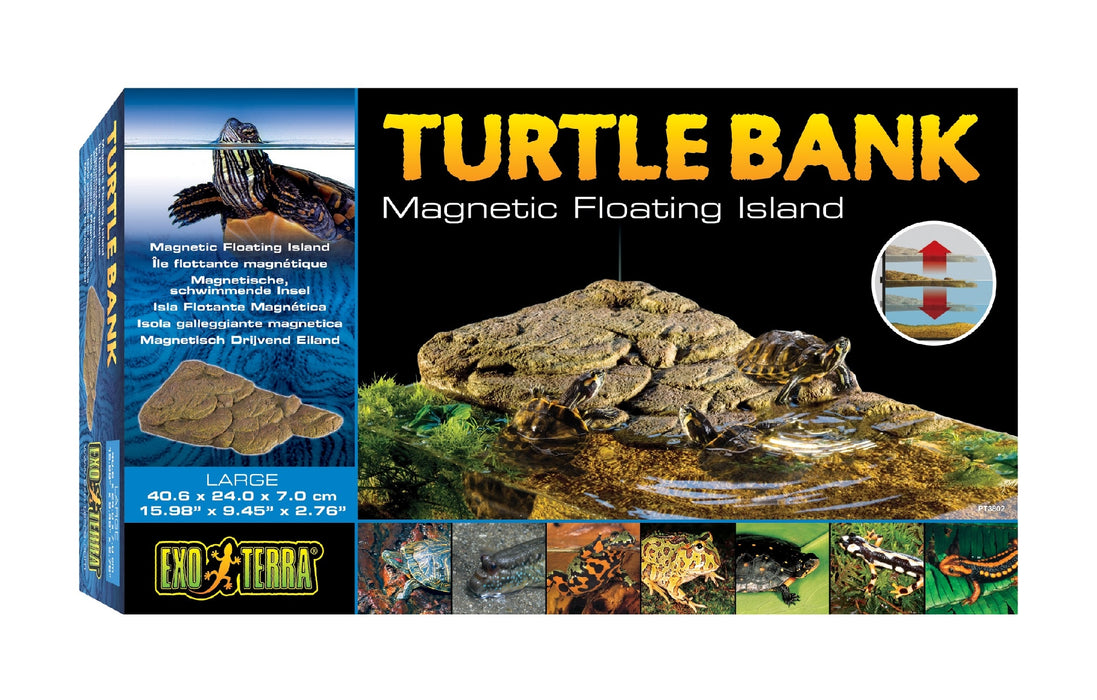 EXO TERRA - TURTLE BANK MAGNETIC FLOATING ISLAND LARGE (DISC)