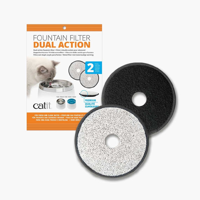 CATIT - WATER FOUNTAIN REPLACEMENT FILTERS 2PK