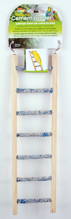 PENN PLAX - CEMENT LADDER WITH WOOD FRAME 7 STEP