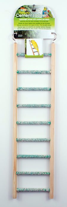 PENN PLAX - CEMENT LADDER WITH WOOD FRAME 9 STEP
