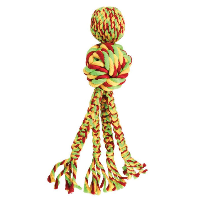 Kong Wubba Weaves with Rope (DISC) [Sz:Extra Large]