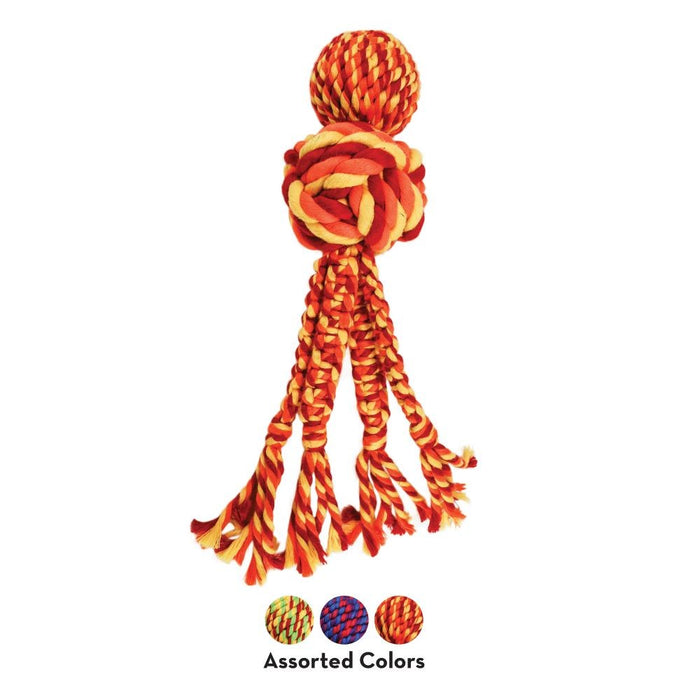 Kong Wubba Weaves with Rope (DISC) [Sz:Extra Large]