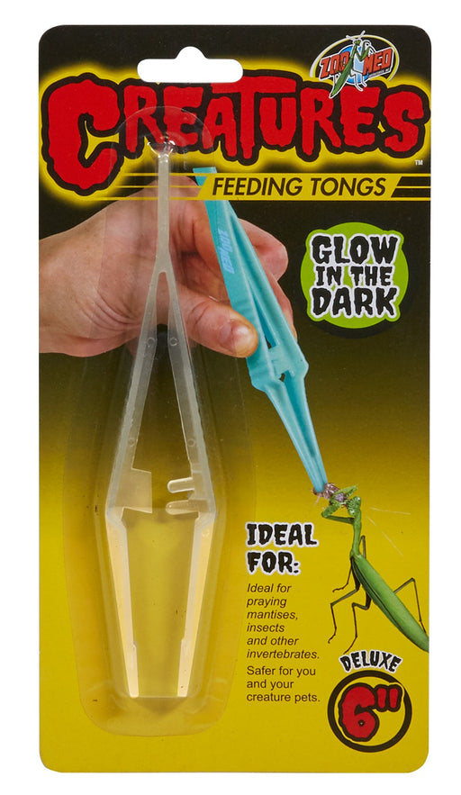 ZOO MED - CREATURES FEEDING TONGS 15CM