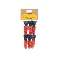 Rosewood Mini Sisal Carrots