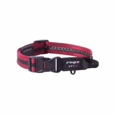 Rogz AirTech Classic Collar [Sz:Extra Large Cl:Rock Red]