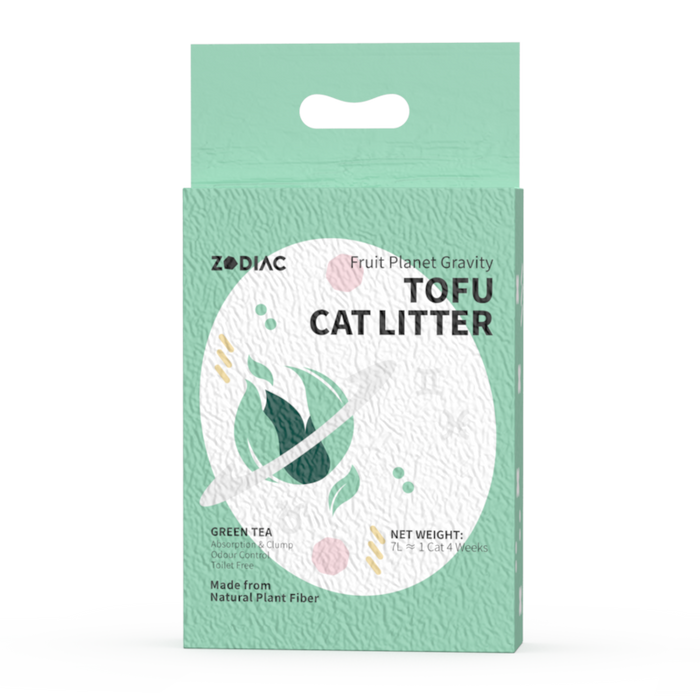 Zodiac Fruity Tofu Cat Litter [Sz:2.5kg Cl:Green Tea]