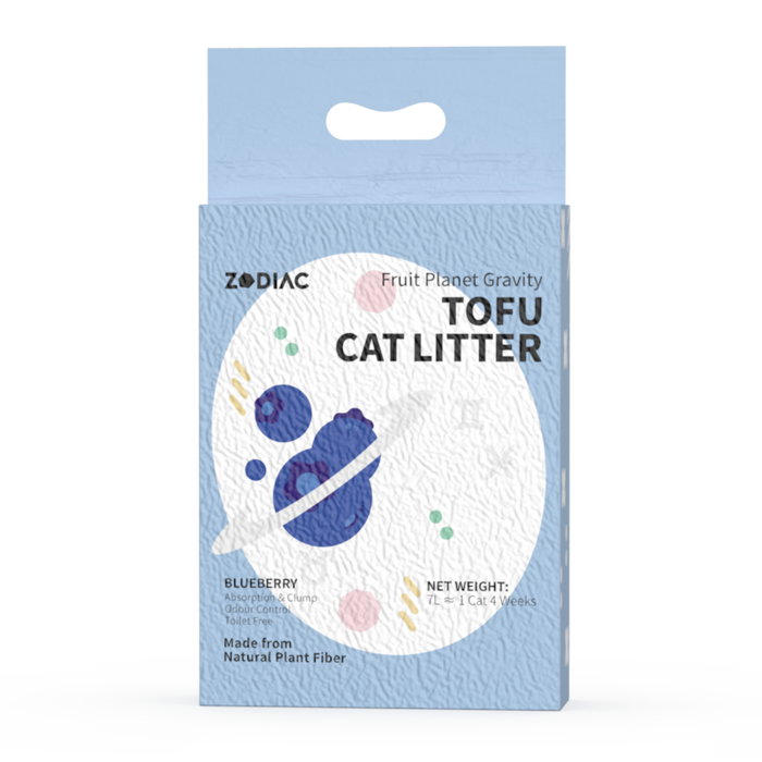 Zodiac Blueberry Tofu Litter [Sz:2.5kg]