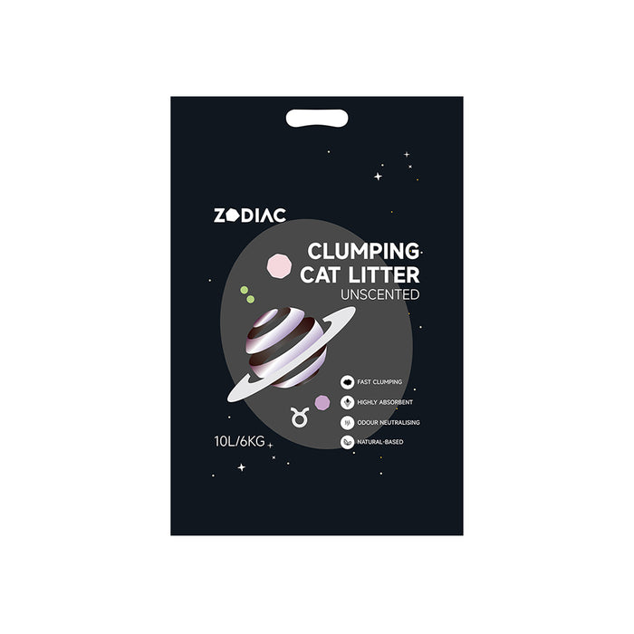 Zodiac Clumping Cat Litter [Sz:6kg Cl:Unscented]