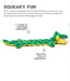 Outward Hound Dog Squeaker Mat Gator [Sz:Large]