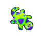Outward Hound Invincibles Gecko [Sz:Medium Cl:Orange/Pink]