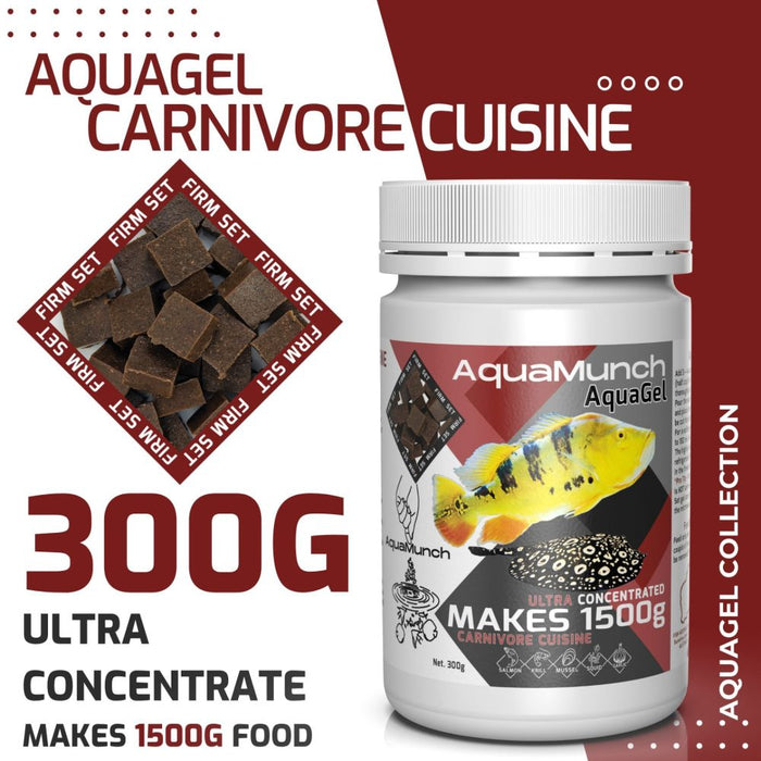 Aqua Munch AquaGel Carnivore Cuisine [Sz:300g]