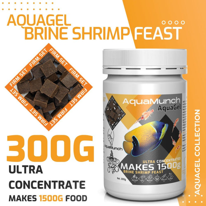 Aqua Munch AquaGel Brine Shrimp Feast [Sz:300g]
