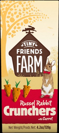 Tiny Friends Farm Russel Rabbit Crunchers [Sz:120g]