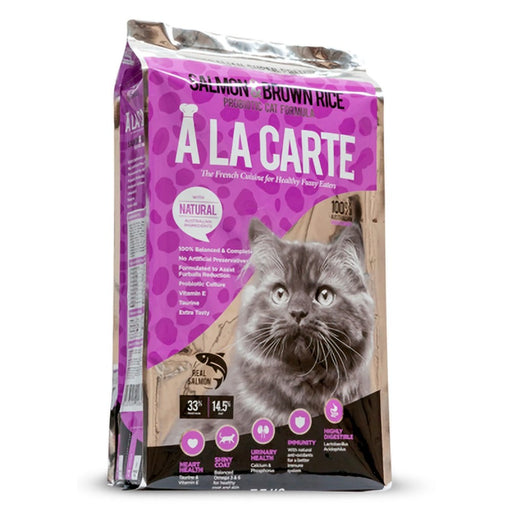 A La Carte Dry Cat Food Adult Salmon & Brown Rice [Sz:2.5kg]