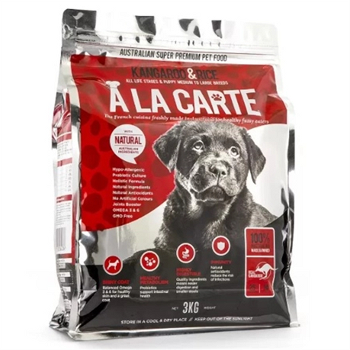 A La Carte Dog  All LifeStages Kangaroo & Rice [Sz:3kg]