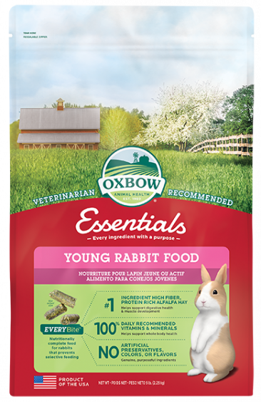 Oxbow Essentials Young Rabbit Food [Sz:2.25kg]