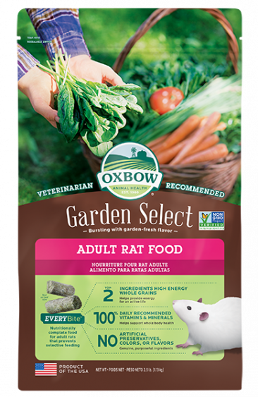 Oxbow Garden Select Adult Rat Food [Sz:1.13kg]