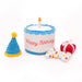 Zippy Paws Burrow Birthday Cake With 3 Miniz