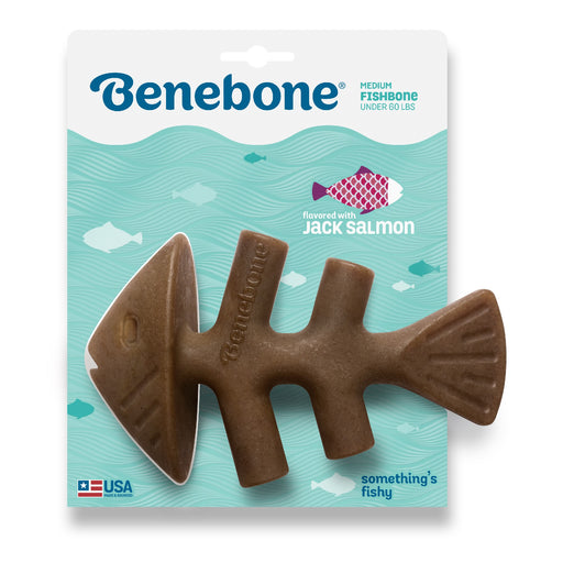 Benebone Dog Chew Fishbone [Sz:Medium]