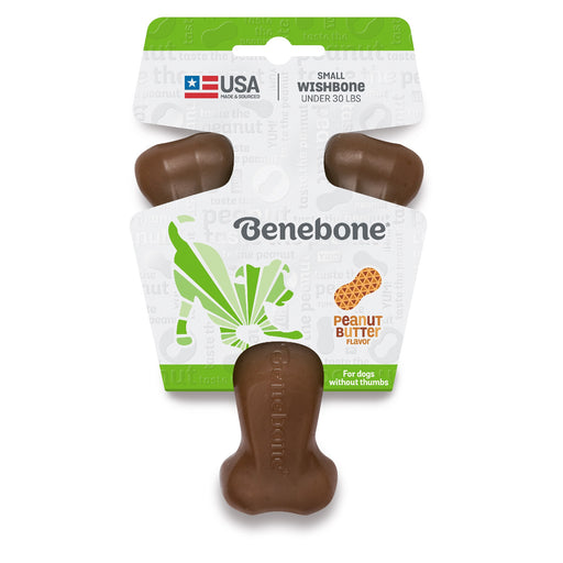 Benebone Wishbone [Sz:Small Cl:Peanut Butter]