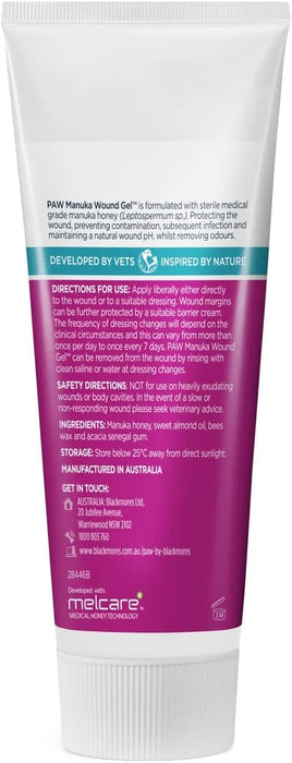 Pure Animal Wellbeing Manuka Wound Healing Gel [Sz:100g]