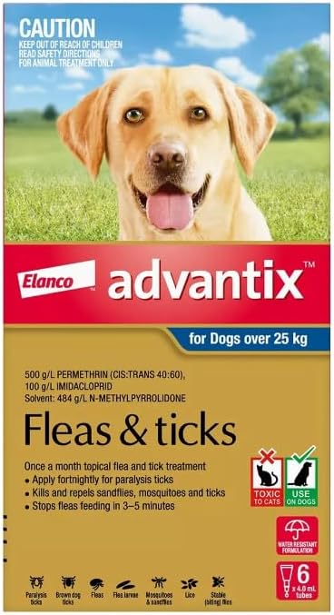 Advantix Dog Extra Large Over 25kg [Sz:6pk Cl:Blue]