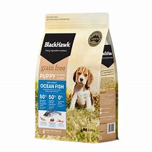 Black Hawk Grain Free Dry Dog Food Puppy Wild Caught Ocean Fish [Sz:2.5kg]