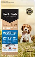 Black Hawk Grain Free Dry Dog Food Puppy Wild Caught Ocean Fish [Sz:15kg]