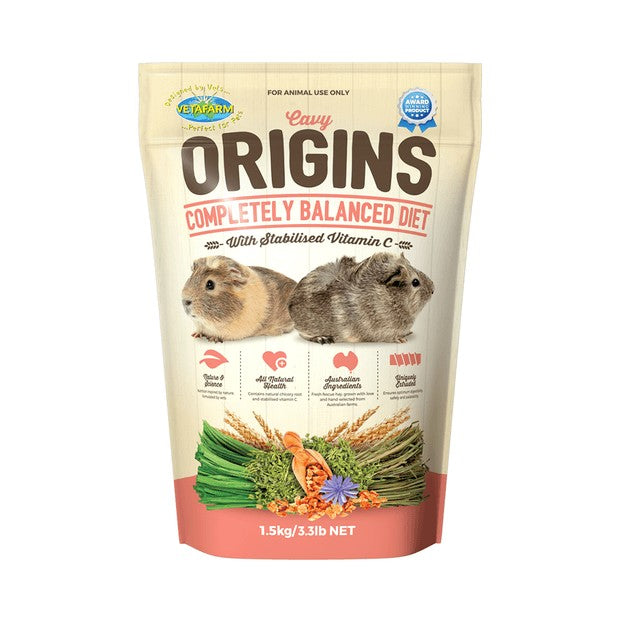 Vetafarm Cavy Origins Guinea Pig Food [Sz:1.5kg]