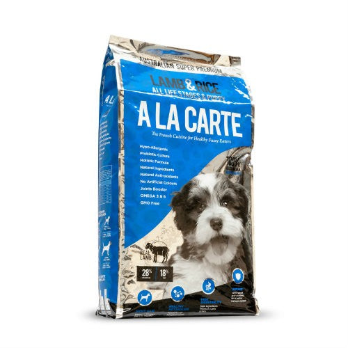 A La Carte Dry Dog Food Puppy All LifeStages Small to Medium Breed Lamb & Rice