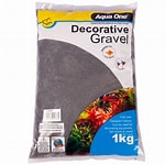 Aqua One Black Silica Decorative Gravel [Sz:1kg]