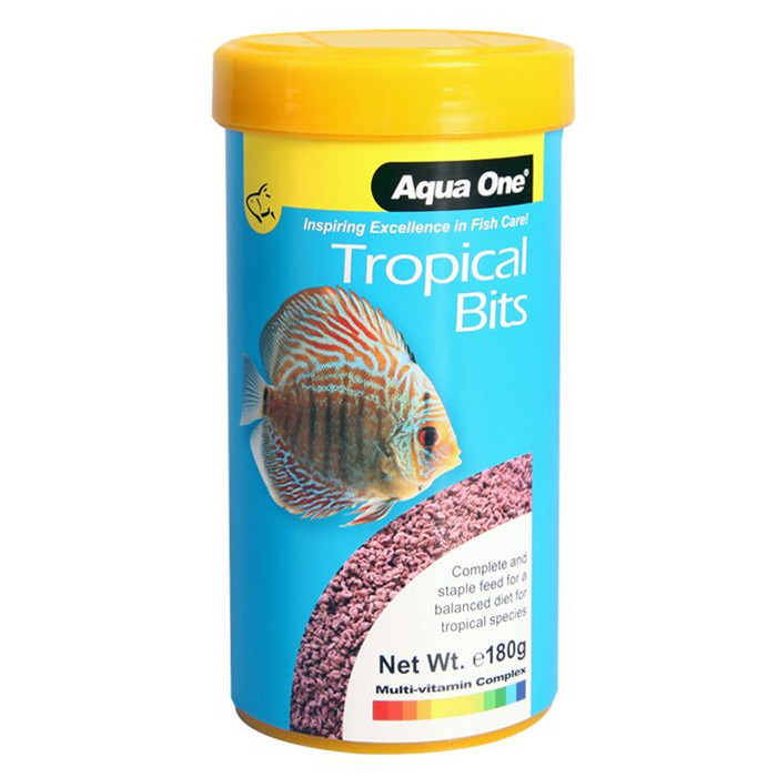 Aqua One Tropical Bits Food [Sz:180g]