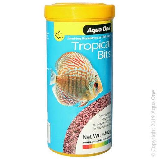 Aqua One Tropical Bits Food [Sz:400g]