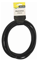 Aqua One Airline Soft Black Tubing [Sz:5m Cl:Black]