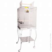 Avi One Cage 5050 With Stand Open Top [Sz:51.5W x 51.5D x 145cmH Cl:Silver]