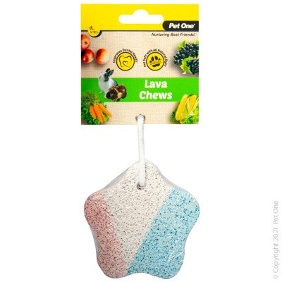 Pet One Lava Star Chew Hanging [Sz:30g]