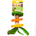 Pet One Veggie Rope And Straw Chew Hanging Hula [Sz:19cm]