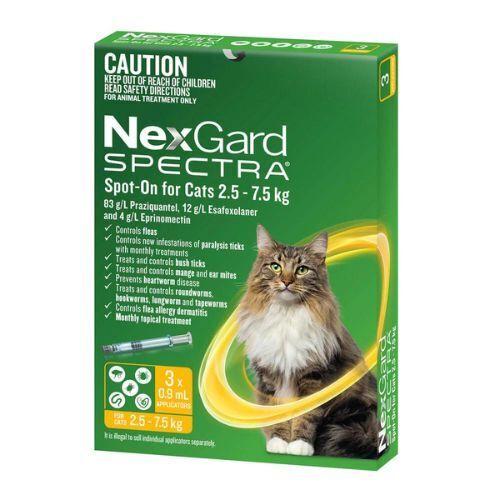 Nexgard Spectra Spot-On Cats