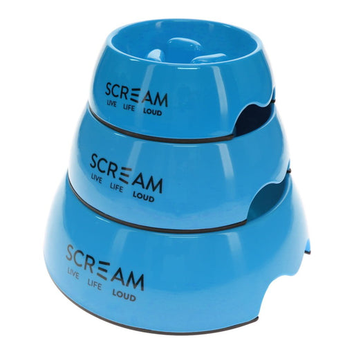 Scream Round Slow-Down Pillar Bowl [Sz:200ml Cl:Loud Blue]