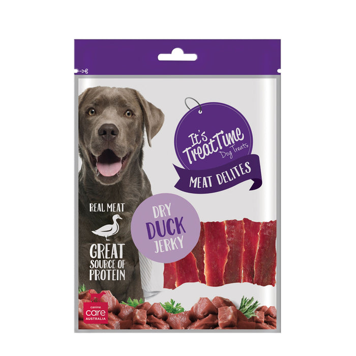 It's Treat Time Meat Delites Duck Jerky Dry [Sz:100g]