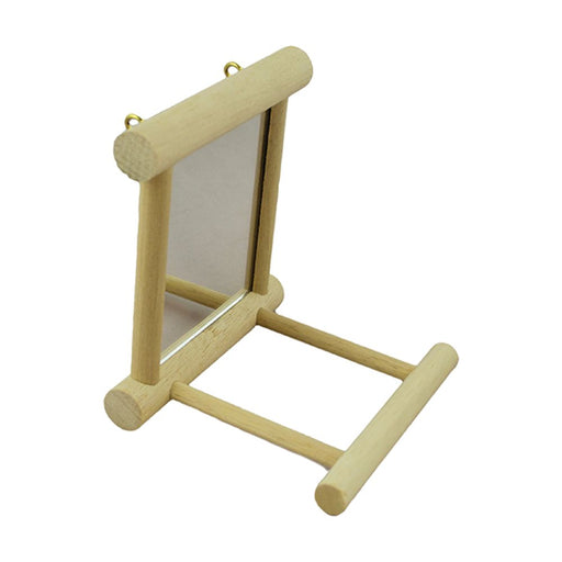 Allpet Wooden Mirror & Perch 